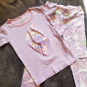 Toddlers Girl's Pajamas. Size 5T